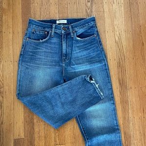 Madewell Mom Jeans Petite 28